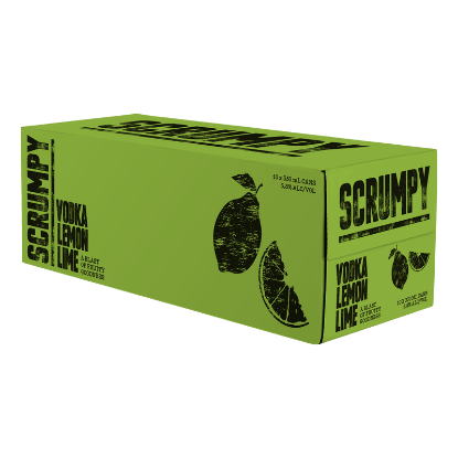 Picture of Scrumpy Vodka Lemon Lime 5.8% Cans 10x330ml