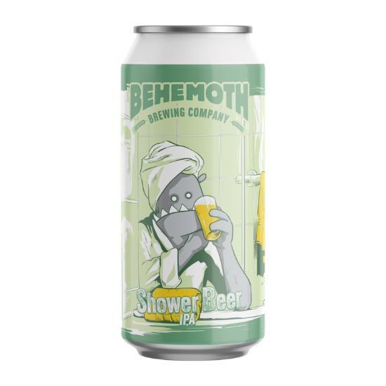 Picture of Behemoth Shower Beer IPA Can 440ml