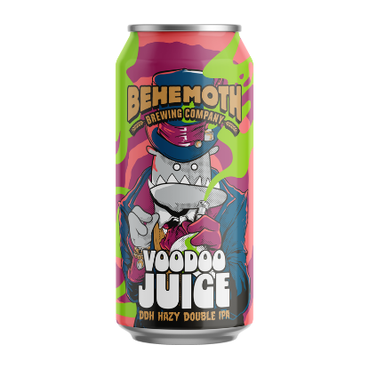Picture of Behemoth Voodoo Juice DDH Hazy Double IPA Can 440ml