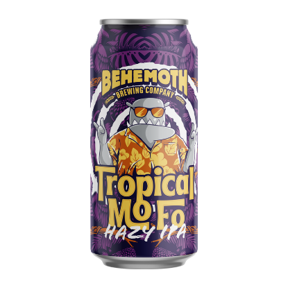 Picture of Behemoth Tropical Mo Fo Hazy IPA Can 440ml