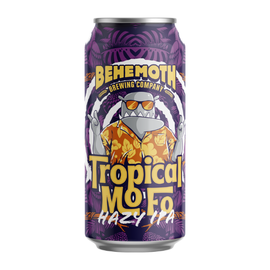 Picture of Behemoth Tropical Mo Fo Hazy IPA Can 440ml
