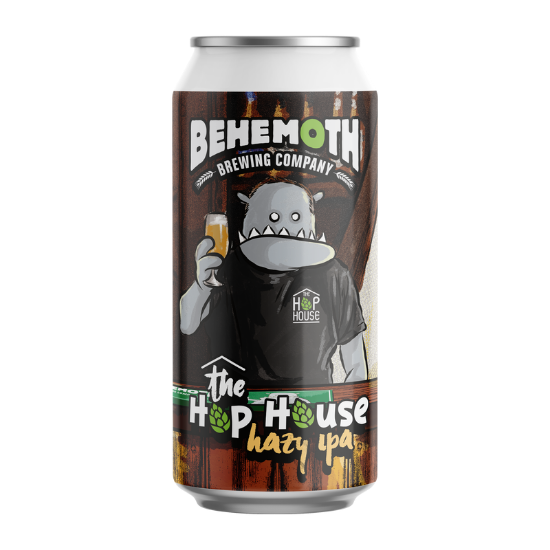 Picture of Behemoth The Hop House Hazy IPA Can 440ml