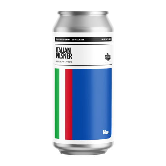 Picture of Parrotdog Limited Release No.34 Italian Pilsner Can 440ml