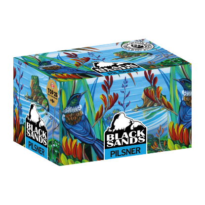 Picture of Black Sands Pilsner Cans 6x330ml