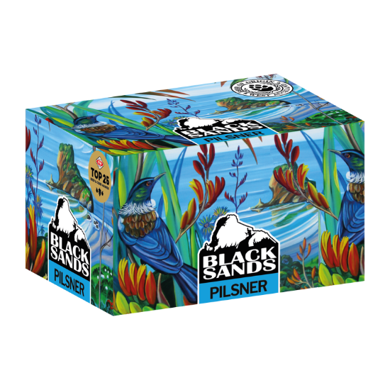 Picture of Black Sands Pilsner Cans 6x330ml