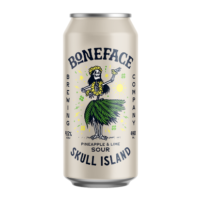 Picture of Boneface Skull Island Pineapple & Lime Sour Can 440ml