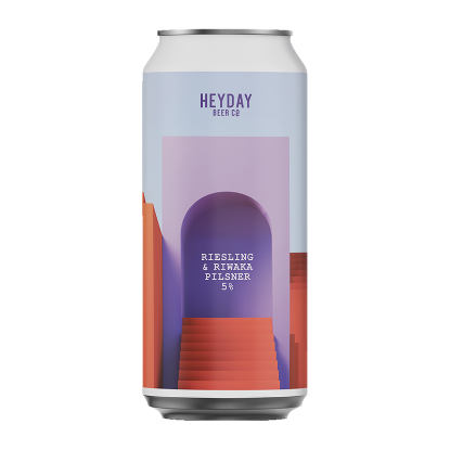 Picture of Heyday Beer Co. Riesling & Riwaka Pilsner Can 440ml