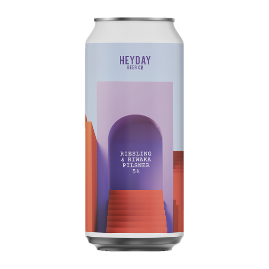 Picture of Heyday Beer Co. Riesling & Riwaka Pilsner Can 440ml