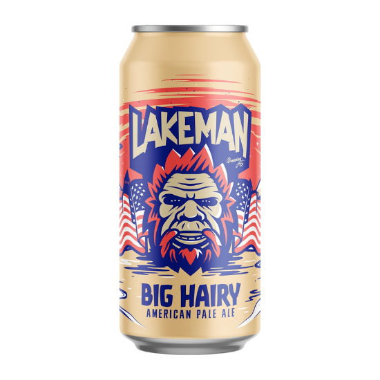 Picture of Lakeman Big Hairy American Pale Ale Can 440ml