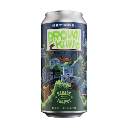 Picture of Garage Project Brown Kiwi NZ Hoppy Ale Can 440ml
