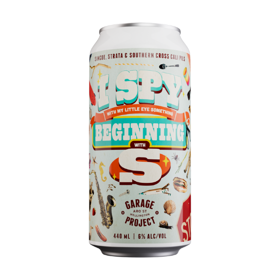 Picture of Garage Project I Spy Beginning with S Cali Pils Can 440ml