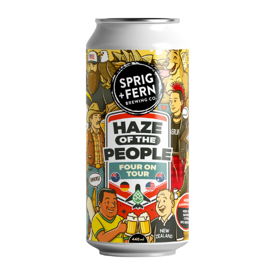 Picture of Sprig & Fern Haze Of The People Four on Tour Can 440ml