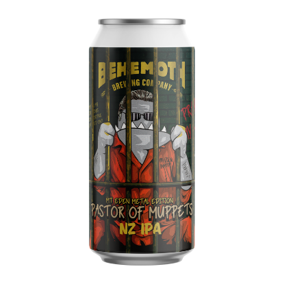 Picture of Behemoth Pastor of Muppets Mt Eden Metal Edition NZ IPA Can 440ml