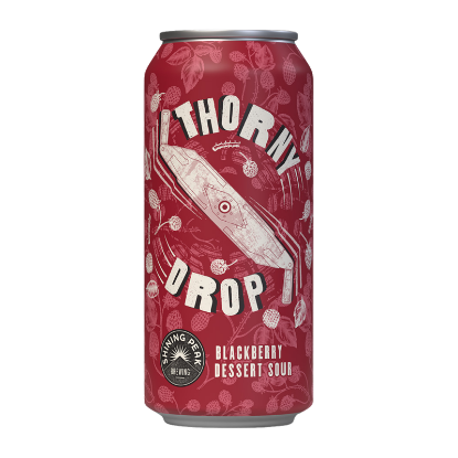 Picture of Shining Peak Brewing Thorny Drop Blackberry Dessert Sour Can 440ml