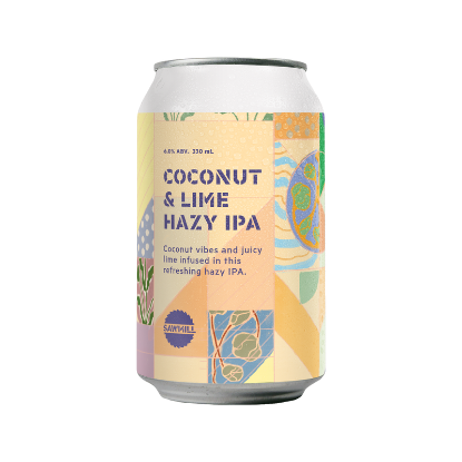 Picture of Sawmill Coconut & Lime Hazy IPA Can 330ml
