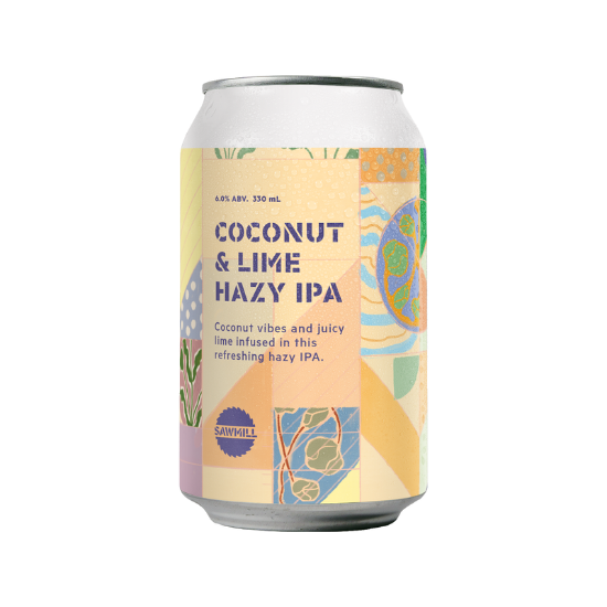 Picture of Sawmill Coconut & Lime Hazy IPA Can 330ml