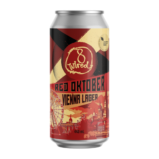 Picture of 8 Wired Red Oktober Vienna Lager Can 440ml