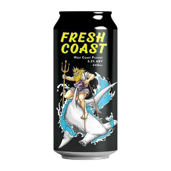 Picture of Double Vision Fresh Coast West Coast Pilsner Can 440ml