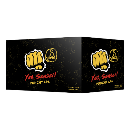 Picture of 8 Wired Yes Sensei! Punchy APA Cans 6x330ml