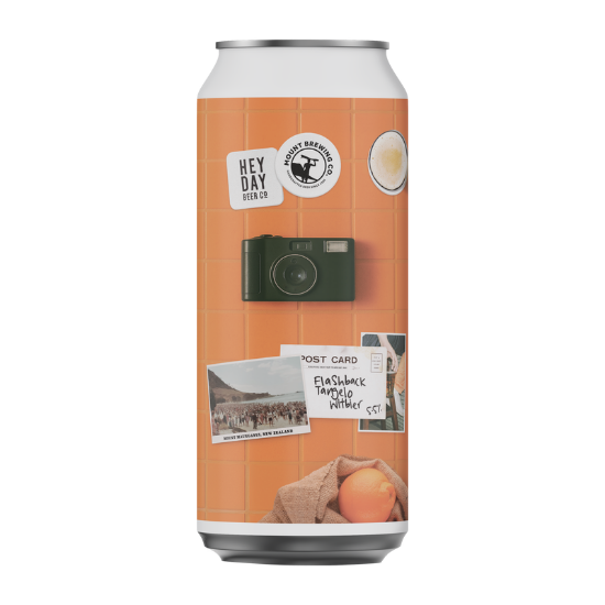 Picture of Heyday x Mount Brewing Flashback Tangelo Witbier Can 440ml