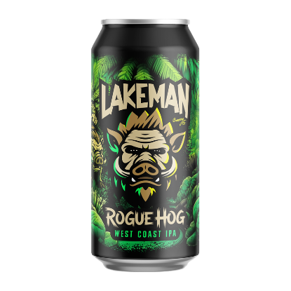 Picture of Lakeman Rogue Hog West Coast IPA Can 440ml