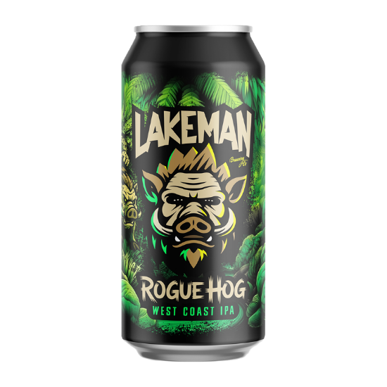 Picture of Lakeman Rogue Hog West Coast IPA Can 440ml