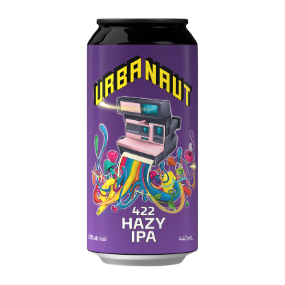 Picture of Urbanaut 422 Hazy IPA Can 440ml