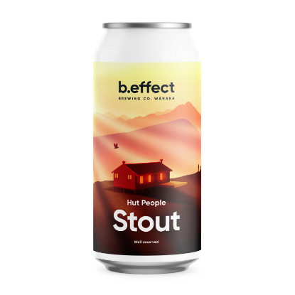 Picture of B.Effect Hut People Stout Can 440ml