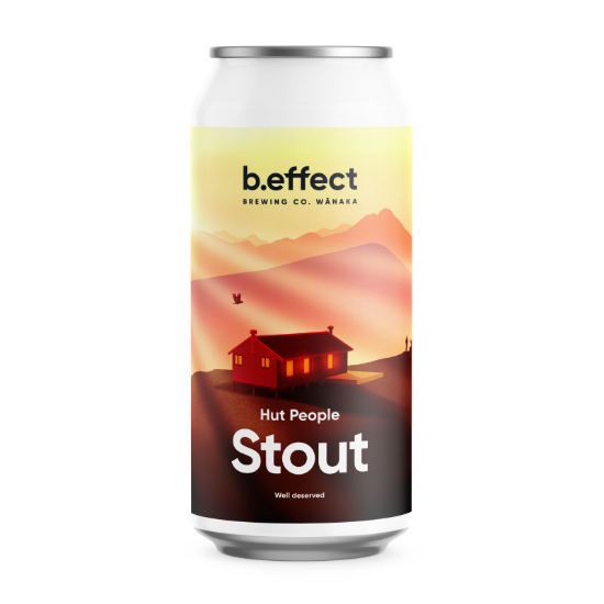 Picture of B.Effect Hut People Stout Can 440ml