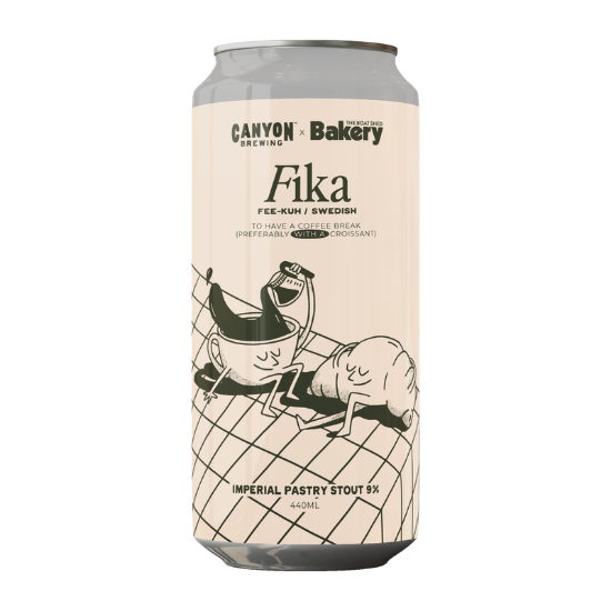 Picture of Canyon Brewing Fika Imperial Pastry Stout Can 440ml