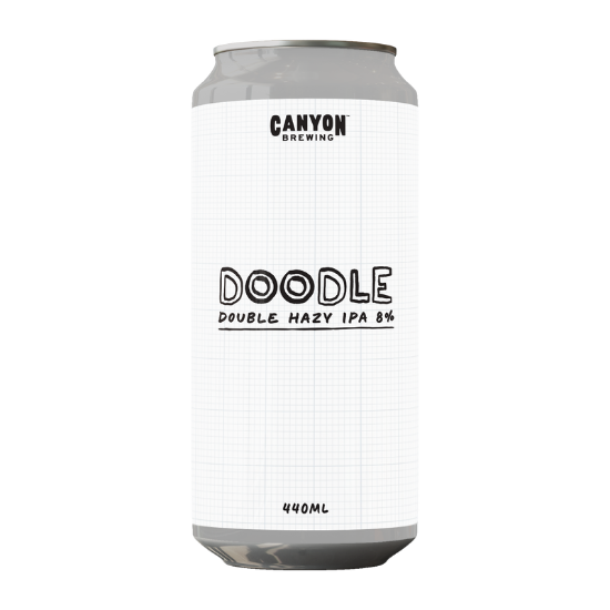 Picture of Canyon Brewing Doodle Double Hazy IPA Can 440ml