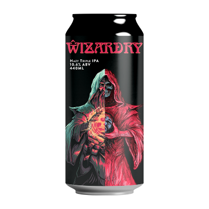 Picture of Double Vision Wizardry Hazy Triple IPA Can 440ml