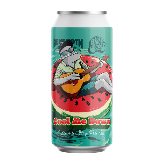 Picture of Behemoth Cool Me Down Watermelon Hazy Pale Ale Can 440ml
