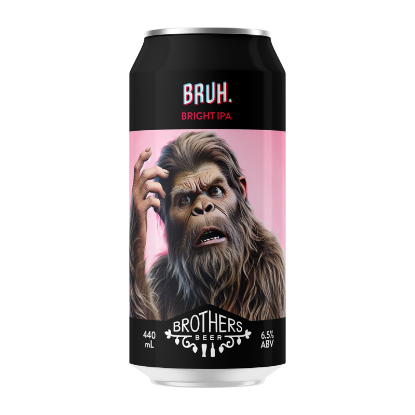 Picture of Brothers Beer Bruh Bright IPA Can 440ml