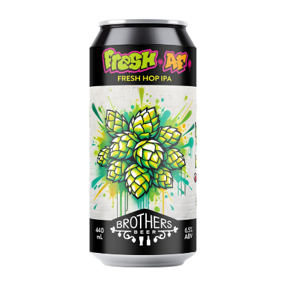 Picture of Brothers Beer Fresh AF Fresh Hop IPA Can 440ml