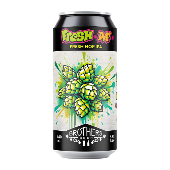 Picture of Brothers Beer Fresh AF Fresh Hop IPA Can 440ml