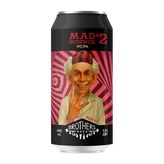 Picture of Brothers Beer Mad Science #2 WCIPA Can 440ml
