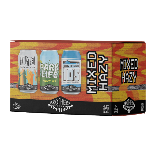 Picture of Brothers Beer Mixed Hazy Cans 6x330ml