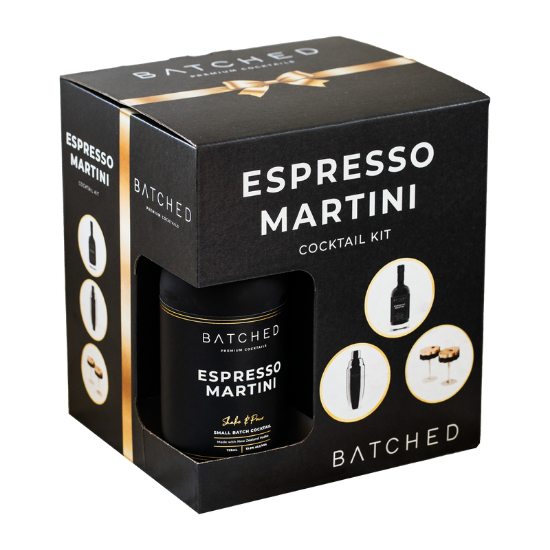 Picture of Batched Espresso Martini Cocktail Kit Gift Pack 725ml