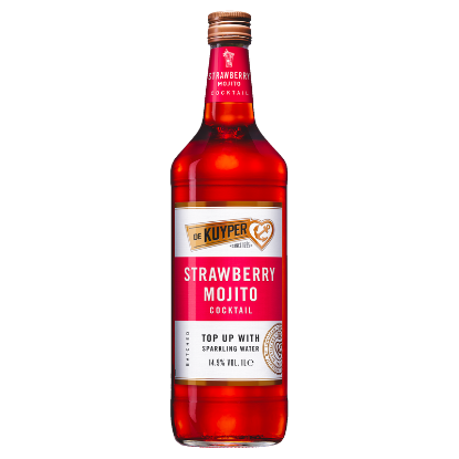 Picture of De Kuyper Strawberry Mojito Cocktail 1 Litre