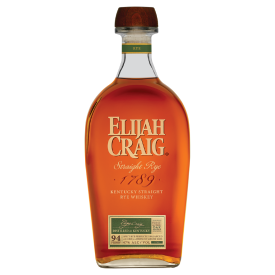 Picture of Elijah Craig Straight Rye Whiskey 700ml