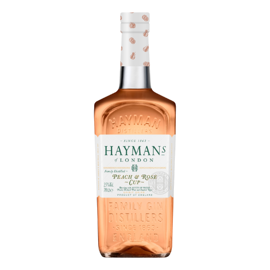 Picture of Hayman's Peach & Rose Cup 700ml