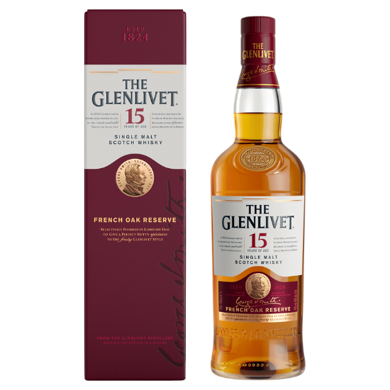 Picture of The Glenlivet 15YO Single Malt French Oak Reserve 700ml