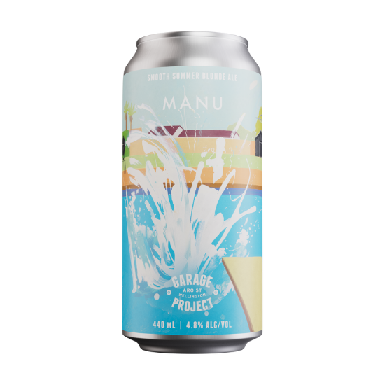 Picture of Garage Project Manu Smooth Summer Blonde Ale Can 440ml