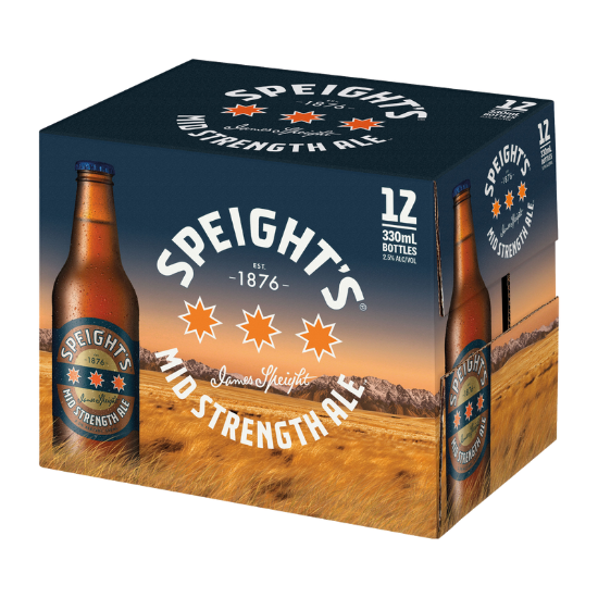 Picture of Speight's Mid Strength Ale 2.5% Bottles 12x330ml