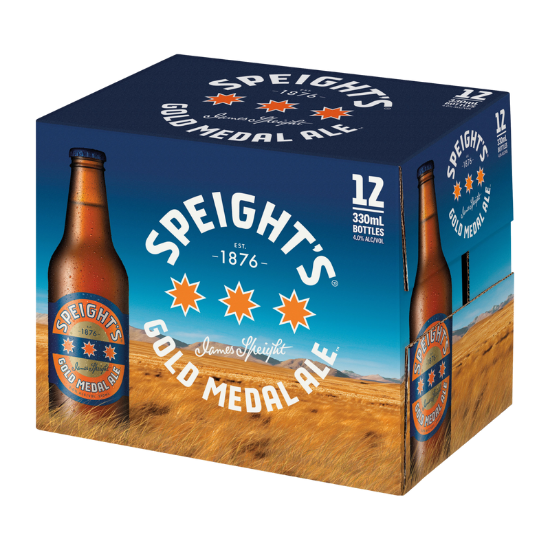 Picture of Speight's Gold Medal Ale Bottles 12x330ml