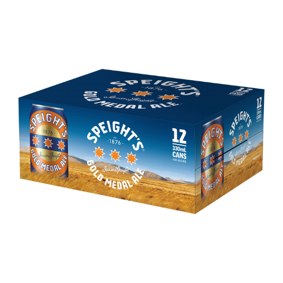 Picture of Speight's Gold Medal Ale Cans 12x330ml