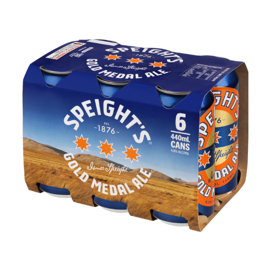 Picture of Speight's Gold Medal Ale Cans 6x440ml