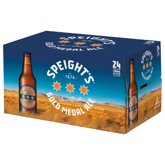 Picture of Speight's Gold Medal Ale Bottles 24x330ml