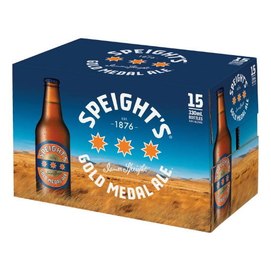 Picture of Speight's Gold Medal Ale Bottles 15x330ml